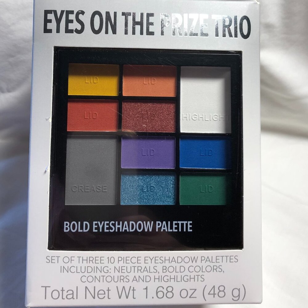NEW-Eyes On The Prize Trio - Eyeshadow Palettes 1.68oz